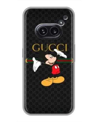 Чехол для Nothing Phone 2a с картинкой «Микки Маус Gucci» Чехол для Nothing Phone 2a с картинкой «Микки Маус Gucci»