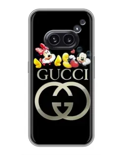 Чехол для Nothing Phone 2a с картинкой «Gucci — герои Disney» Чехол для Nothing Phone 2a с картинкой «Gucci — герои Disney»