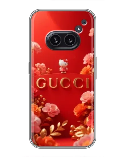 Чехол для Nothing Phone 2a с картинкой «Gucci — золотой сад» Чехол для Nothing Phone 2a с картинкой «Gucci — золотой сад»
