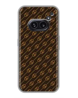 Чехол для Nothing Phone 2a с картинкой «Gucci — золотые диагонали» Чехол для Nothing Phone 2a с картинкой «Gucci — золотые диагонали»