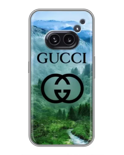 Чехол для Nothing Phone 2a с картинкой «Gucci — горный пейзаж» Чехол для Nothing Phone 2a с картинкой «Gucci — горный пейзаж»
