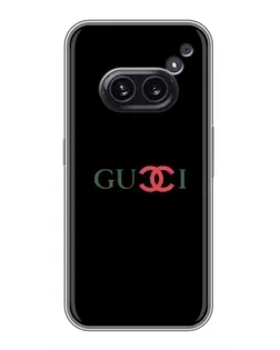 Чехол для Nothing Phone 2a с картинкой «Gucci — красный градиент» Чехол для Nothing Phone 2a с картинкой «Gucci — красный градиент»