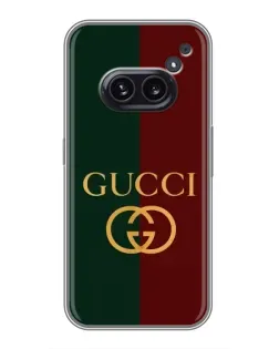 Чехол для Nothing Phone 2a с картинкой «Gucci — темно-зеленый градиент» Чехол для Nothing Phone 2a с картинкой «Gucci — темно-зеленый градиент»