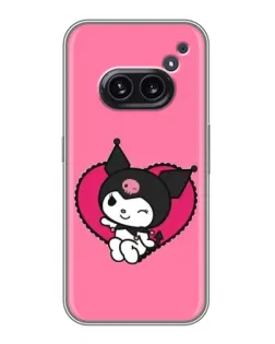 Чехол для Nothing Phone 2a с картинкой «Kuromi — любовь в сердце» Чехол для Nothing Phone 2a с картинкой «Kuromi — любовь в сердце»