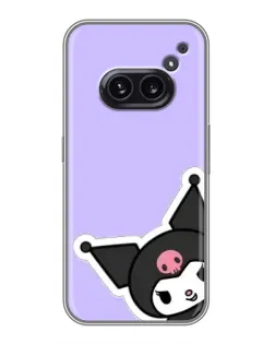 Чехол для Nothing Phone 2a с картинкой «Забавная Kuromi» Чехол для Nothing Phone 2a с картинкой «Забавная Kuromi»