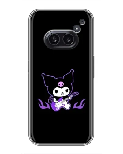 Чехол для Nothing Phone 2a с картинкой «Электрическая Kuromi»