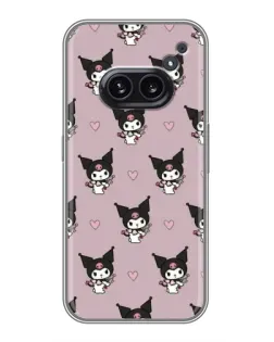 Чехол для Nothing Phone 2a с картинкой «Kuromi — ночной сон» Чехол для Nothing Phone 2a с картинкой «Kuromi — ночной сон»