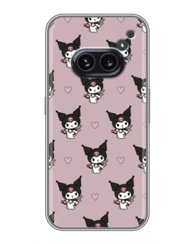 Чехол для Nothing Phone 2a с картинкой «Kuromi — ночной сон»