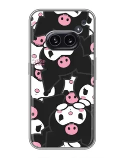 Чехол для Nothing Phone 2a с картинкой «Паттерн голов Куроми» Чехол для Nothing Phone 2a с картинкой «Паттерн голов Куроми»