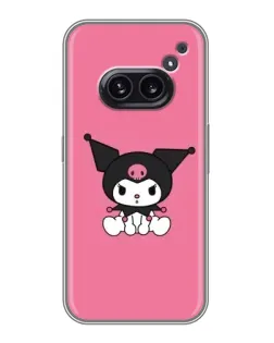 Чехол для Nothing Phone 2a с картинкой «Хмурая Kuromi» Чехол для Nothing Phone 2a с картинкой «Хмурая Kuromi»