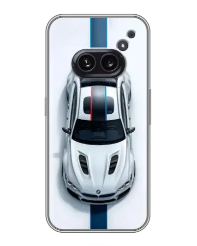 Чехол для Nothing Phone 2a с картинкой «Вид сверху — BMW M»