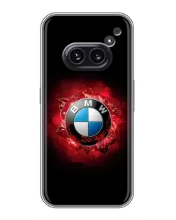 Чехол для Nothing Phone 2a с картинкой «Логотип BMW — вспышка» Чехол для Nothing Phone 2a с картинкой «Логотип BMW — вспышка»