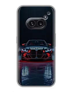 Чехол для Nothing Phone 2a с картинкой «BMW на мокрой дороге» Чехол для Nothing Phone 2a с картинкой «BMW на мокрой дороге»