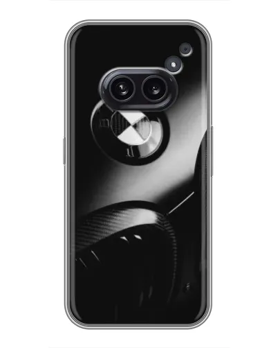Чехол для Nothing Phone 2a с картинкой «Эмблема BMW — макро»