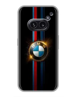 Чехол для Nothing Phone 2a с картинкой «BMW M-Power неон» Чехол для Nothing Phone 2a с картинкой «BMW M-Power неон»