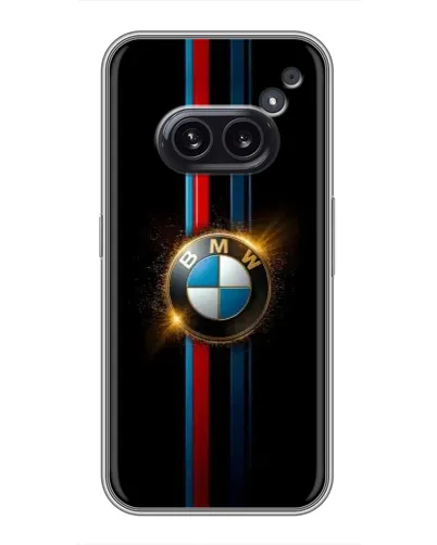 Чехол для Nothing Phone 2a с картинкой «BMW M-Power неон»