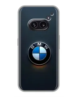Чехол для Nothing Phone 2a с картинкой «Логотип BMW — минимализм» Чехол для Nothing Phone 2a с картинкой «Логотип BMW — минимализм»
