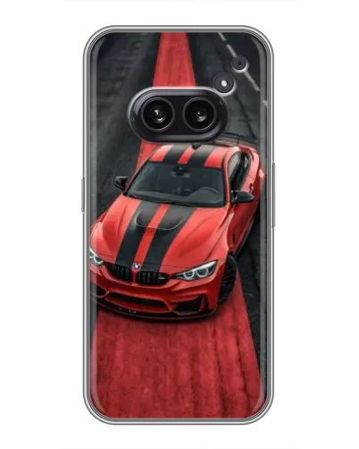 Чехол для Nothing Phone 2a с картинкой «BMW на красной дорожке»