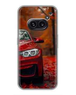 Чехол для Nothing Phone 2a с картинкой «Осенняя BMW M4» Чехол для Nothing Phone 2a с картинкой «Осенняя BMW M4»