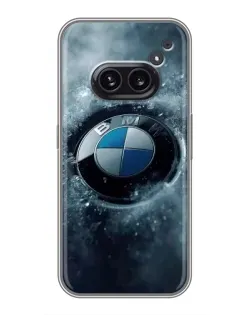 Чехол для Nothing Phone 2a с картинкой «Логотип BMW — лед» Чехол для Nothing Phone 2a с картинкой «Логотип BMW — лед»