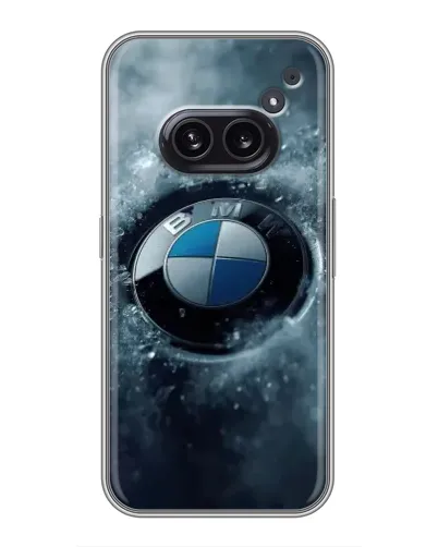 Чехол для Nothing Phone 2a с картинкой «Логотип BMW — лед» Чехол для Nothing Phone 2a с картинкой «Логотип BMW — лед»