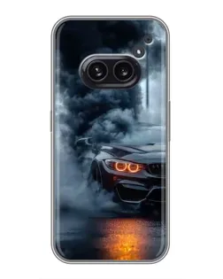 Чехол для Nothing Phone 2a с картинкой «BMW M-Power — абстракция» Чехол для Nothing Phone 2a с картинкой «BMW M-Power — абстракция»