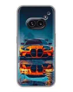 Чехол для Nothing Phone 2a с картинкой «BMW — золотая эмблема» Чехол для Nothing Phone 2a с картинкой «BMW — золотая эмблема»