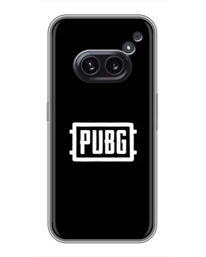 Чехол для Nothing Phone 2a с картинкой «Лого BMW — металлический блеск»