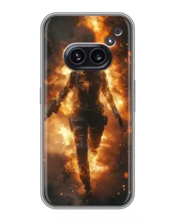 Чехол для Nothing Phone 2a с картинкой «BMW — скорость в дожде» Чехол для Nothing Phone 2a с картинкой «BMW — скорость в дожде»