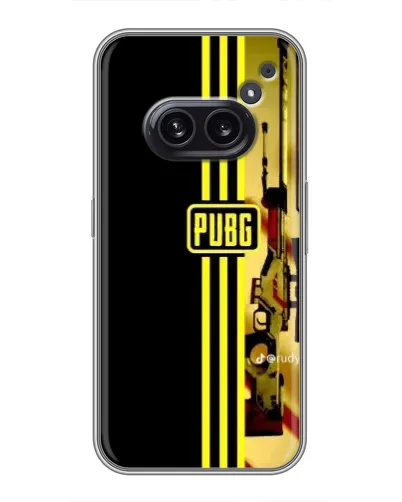 Чехол для Nothing Phone 2a с картинкой «PUBG — камуфляжный шлем»