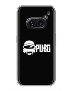 Чехол для Nothing Phone 2a с картинкой «PUBG — классический лого» Чехол для Nothing Phone 2a с картинкой «PUBG — классический лого»