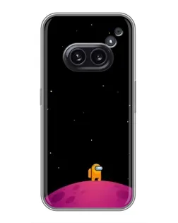 Чехол для Nothing Phone 2a с картинкой «Одинокий герой на планете»