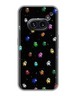 Чехол для Nothing Phone 2a с картинкой «Экипаж Among Us»