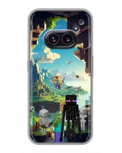 Чохол для Nothing Phone 2a з картинкою «Ендермен у лісі»