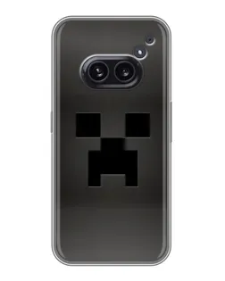 Чохол для Nothing Phone 2a з картинкою «Чорний кріпер градієнт»
