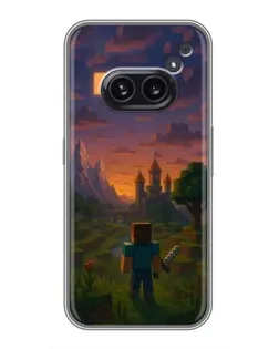 Чохол для Nothing Phone 2a з картинкою «Стів біля вежі»