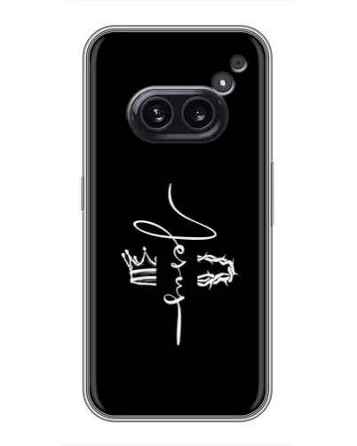 Чехол для Nothing Phone 2a с картинкой «Король Славы Jesus»