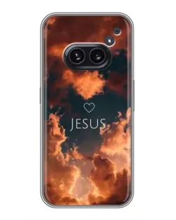 Чехол для Nothing Phone 2a с картинкой «Сияние Имени Jesus» Чехол для Nothing Phone 2a с картинкой «Сияние Имени Jesus»