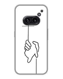 Чехол для Nothing Phone 2a с картинкой «Рука держит» Чехол для Nothing Phone 2a с картинкой «Рука держит»