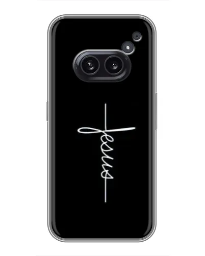 Чехол для Nothing Phone 2a с картинкой «Тонкая линия веры»