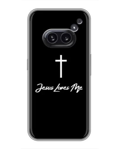 Чехол для Nothing Phone 2a с картинкой «Иисус любит тебя»