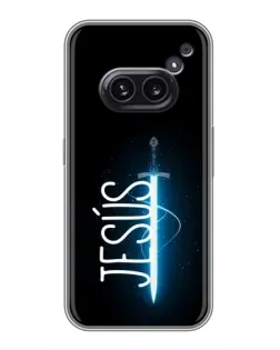 Чехол для Nothing Phone 2a с картинкой «Меч Духа Jesus»