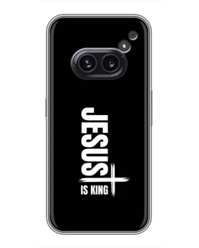 Чехол для Nothing Phone 2a с картинкой «Вертикаль веры Jesus»
