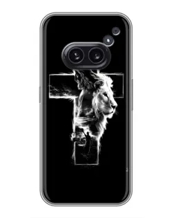 Чехол для Nothing Phone 2a с картинкой «Сияющий крест Jesus» Чехол для Nothing Phone 2a с картинкой «Сияющий крест Jesus»