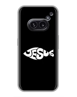 Чехол для Nothing Phone 2a с картинкой «Рыба Jesus» Чехол для Nothing Phone 2a с картинкой «Рыба Jesus»