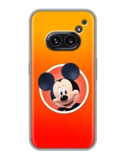 Чехол для Nothing Phone 2a с картинкой «Mickey в круге»