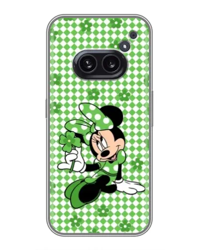 Чехол для Nothing Phone 2a с картинкой «Mickey в клетку»