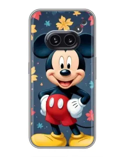 Чехол для Nothing Phone 2a с картинкой «Осенний Mickey Mouse»