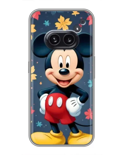 Чехол для Nothing Phone 2a с картинкой «Осенний Mickey Mouse»