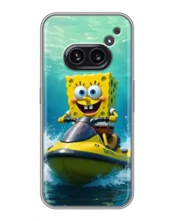 Чохол для Nothing Phone 2a з картинкою «Спанч Боб на гідроциклі» Чохол для Nothing Phone 2a з картинкою «Спанч Боб на гідроциклі»